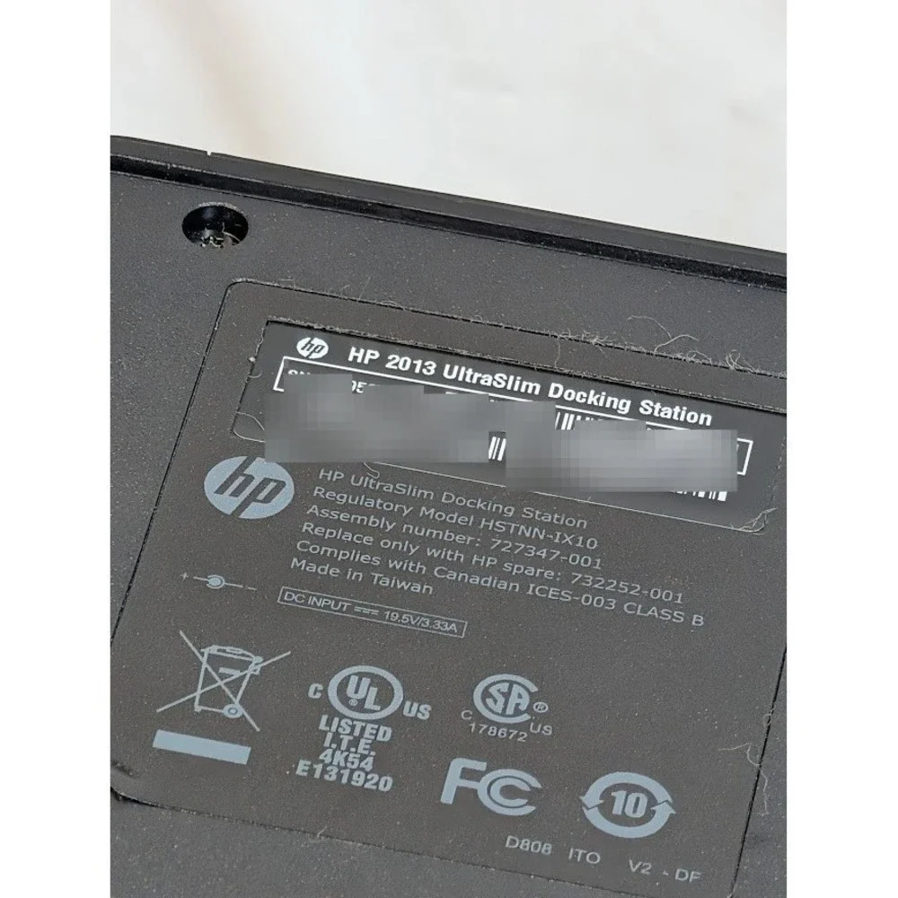HP ultraslim docking